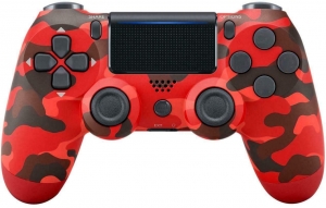 Sony DualShock 4 V2 Red Camouflage