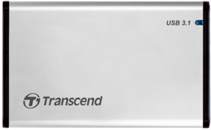 Transcend StoreJet TS0GSJ25S3 Aluminum