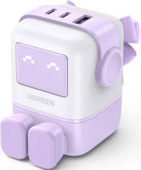 Ugreen Nexode Robot GaN Charger 65W Purple