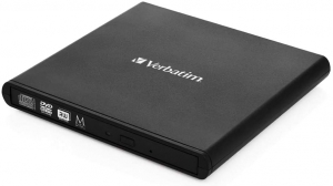 Verbatim External Slimline CD/DVD Writer