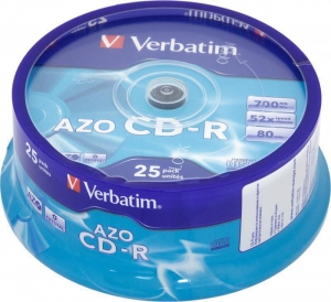 Verbatim CD-R 25*Cake AZO