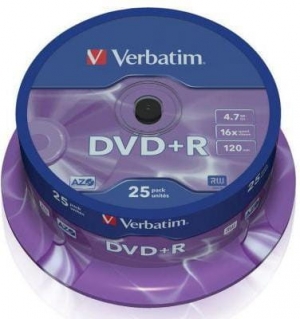 Verbatim DVD+R Printable 25*Cake