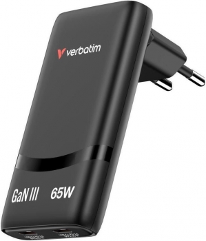 Verbatim Fold 'n' Go GaN Charger 65W
