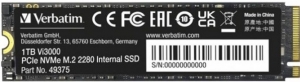 Verbatim Vi3000 1Tb M.2 NVMe SSD