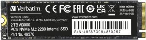 Verbatim Vi3000 2Tb M.2 NVMe SSD