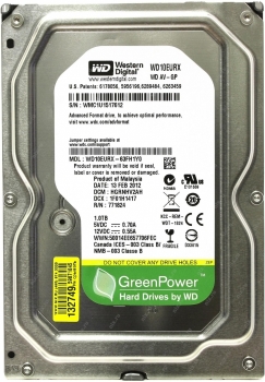 Western Digital AV-GP WD10EURX 1Tb