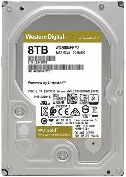 Western Digital Gold Enterprise Class WD8004FRYZ 8Tb