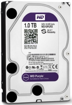 Western Digital Purple Surveillance WD10PURZ 1Tb