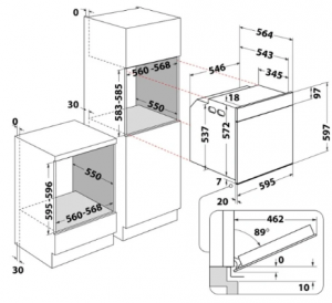 Whirlpool WOI78PT1SBA
