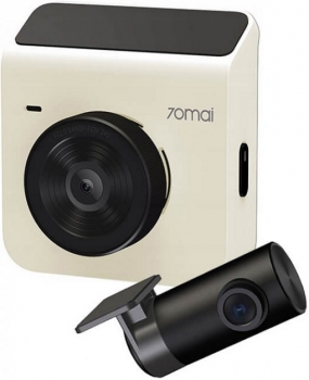 Xiaomi 70mai Dash Cam A400 + Midrive RC09 Ivory