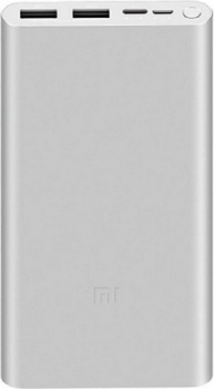 Xiaomi Mi Power Bank 3 10000 mAh Silver Xiaomi Mi Power Bank 3 10000 mAh Silver