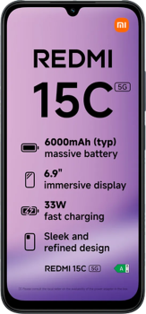 Xiaomi Redmi 15C 5G 128Gb Black Xiaomi Redmi 15C 5G 128Gb Black