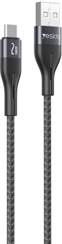 Yesido CA121 USB-A to Type-C 18W Black Yesido CA121 USB-A to Type-C 18W Black
