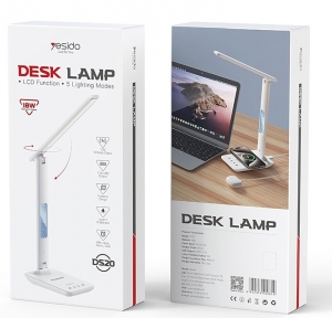 Yesido Foldable LED Desk Lamp White